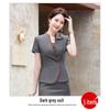 Summer Professional Short Sleeve Attire: Elegant Jewelry Store & Hotel Manager Workwear
