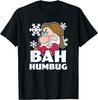 Hot Fashion Casual Disney Snow White & The Seven Dwarfs Christmas Grumpy Humbug T-Shirt S-4XL Summer