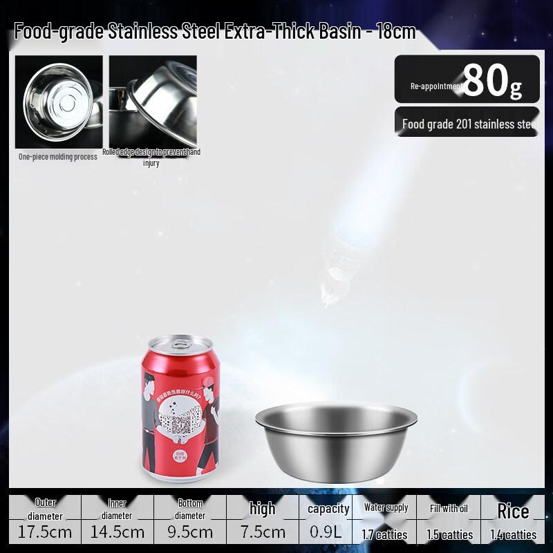 

ZISIZ Stainless Steel Mixing Bowl