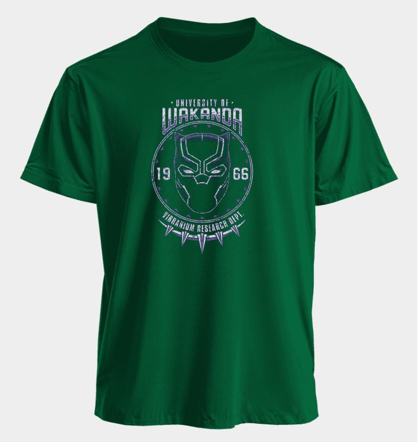 Men's and Women's T-shirts University of Wakanda Summer American Spring and Autumn Niche Casual Oversized Short-sleeved