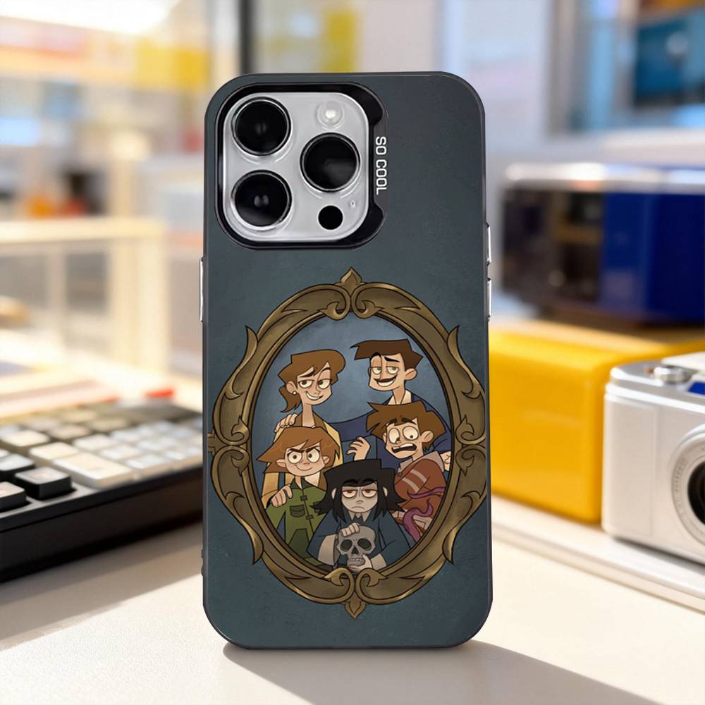 

2025 H-Haunted Hotel Phone Case For iPhone 17,16,15,14,13,12,11,Pro,XS,Max,Plus,Mini,SE4,E Black Matte Shockproof Cover iPhone13mini