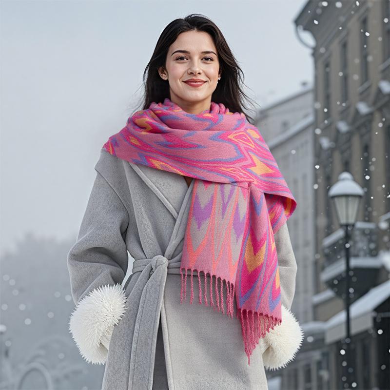 Women Paisley Scarf Cashmere Feeling Pashmina Shawls Tassel Hijab Head Wraps Femme Winter Scarves Foulard Bufanda Poncho Stoles