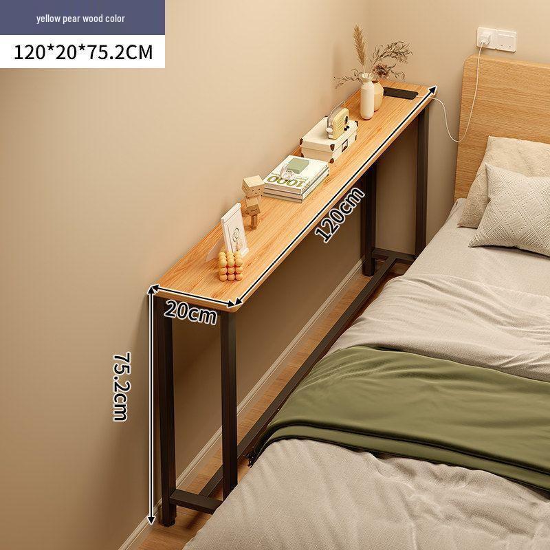 Wall-Leaning Bedside Gap Storage Rack