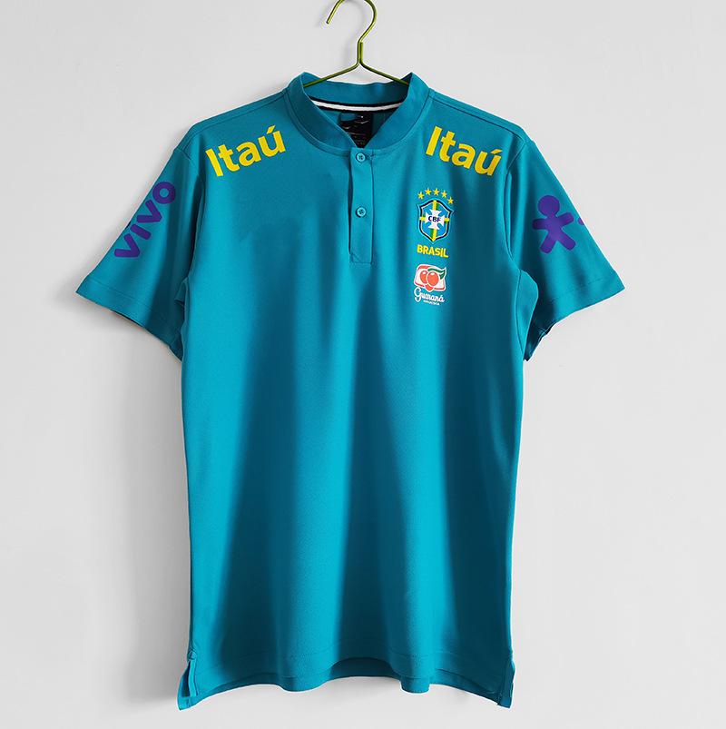 Brazilian Retro Classic Multi-Season Jersey Fan Version Short-Sleeved Home Football Jersey