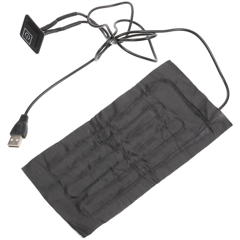 

Нагрівальна килимок для розсади Рослини USB нагрівальна подушка Рослини Акваріум Чорна тканина Індивідуальний Квітковий 19.5X10CM чорний