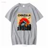 Chinchilla Funny Chinzilla Lover T shirt vintage Washed Stretched Slightly Comfortable fashion Versatile graphic Unisex Soft