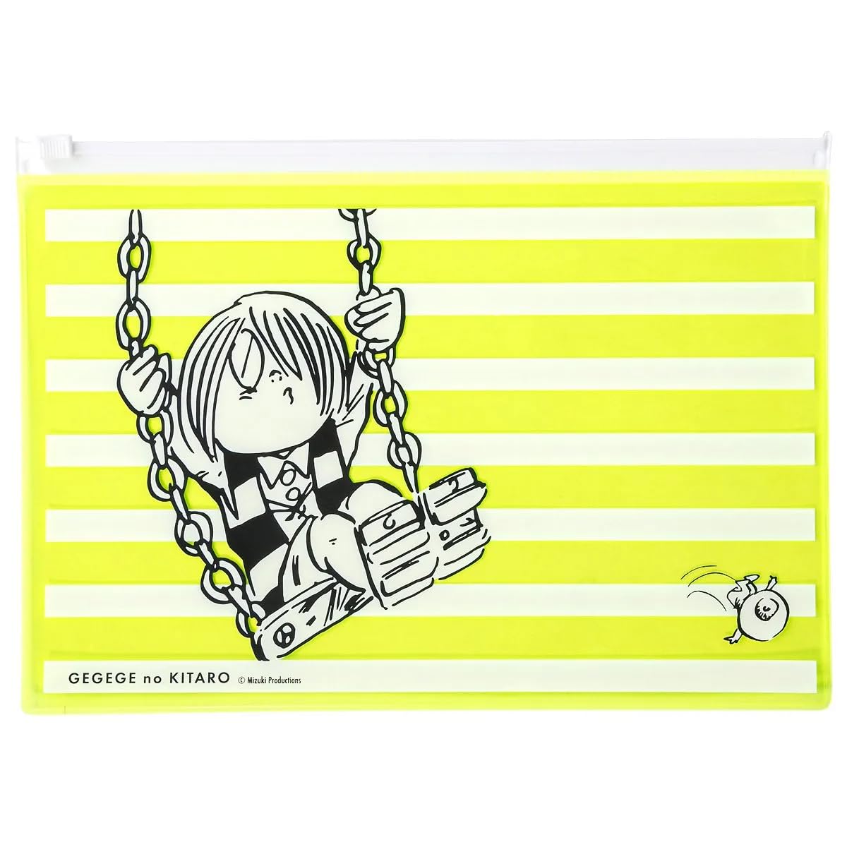 Yokaisha Gegege no Kitaro Vinyl Pouch KitaroWaterproof Clear Pouch Shigeru Mizuki