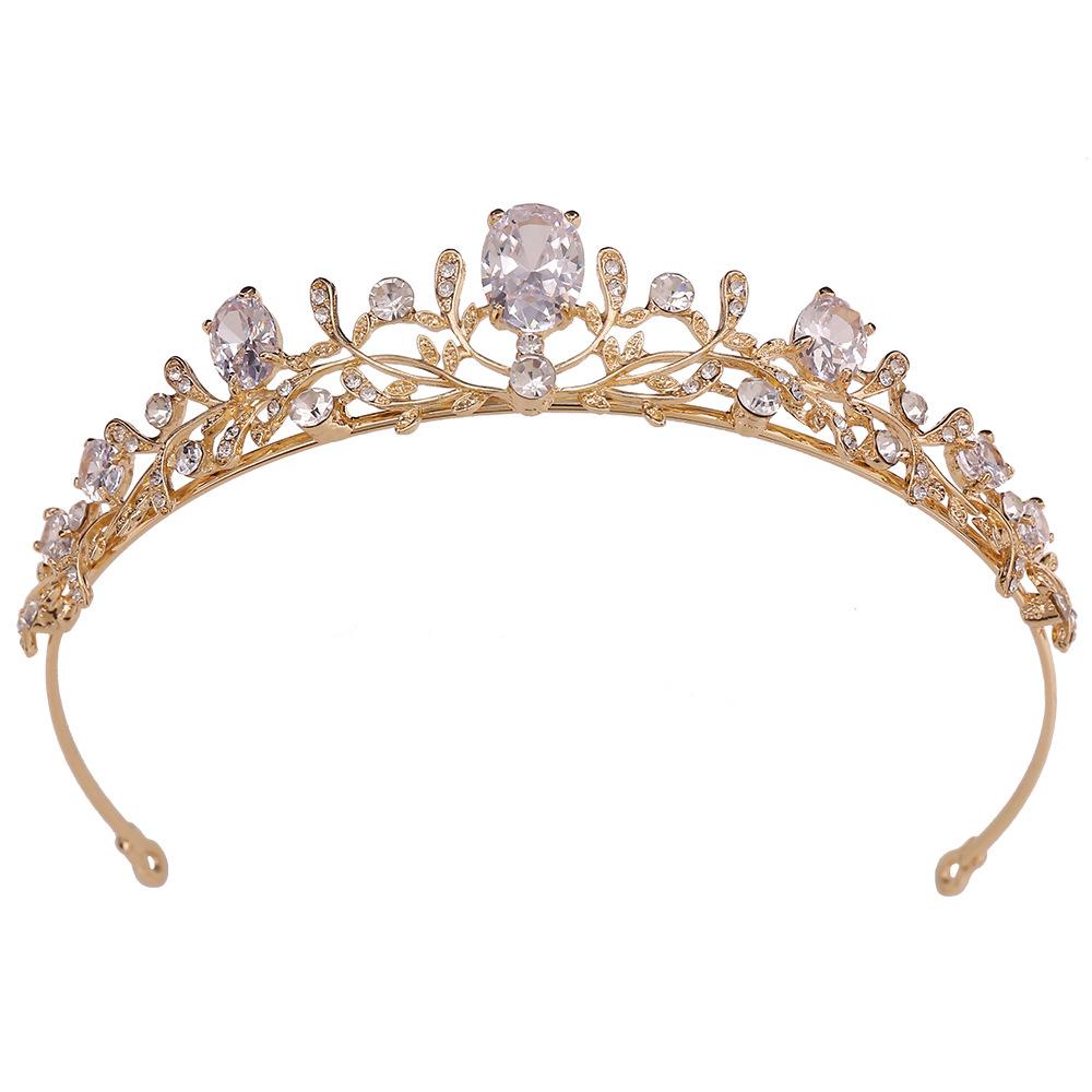 Bridal AAA Zircon Crown New Wedding Headband Bridal Wedding Dress Accessories