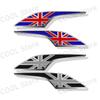 2Pcs United Kingdom UK Emblem Car Side Wing Fender Decals Body Sticker For Car Motorcycle Universal Accessories