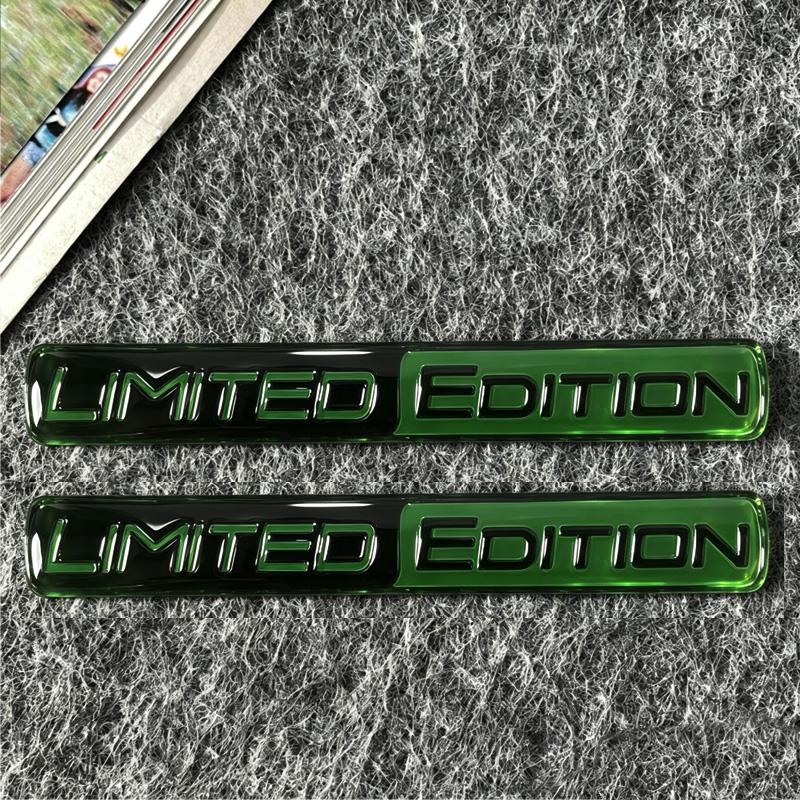 3D Metall LIMITIERTE AUFLAGE Modifiziertes Autoabzeichen 3D Metall Motorrad Autoaufkleber Für Kotflügel Seitenverkleidung Kofferraum Dekoration