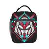 Custom Gundams Lunch Bag Women Cooler Warm Insulated Lunch Boxes for Adult Office