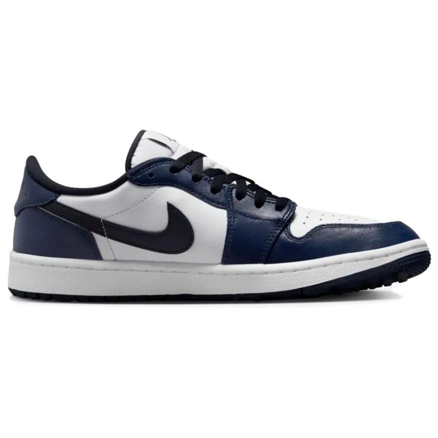 Air Jordan 1 Low Golf Midnight Navy Unisex Sneakers White Black DD9315-104