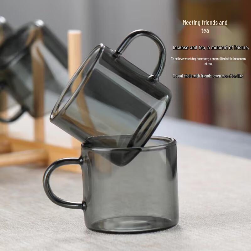 Набор чайных чашек Chaxun из термостойкого стекла класса люкс