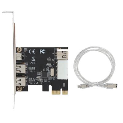 PCIE Capture Card 3 Port Erweiterungskarte 1394 Schnittstellenkonvertierung HD Videoadapter Controller