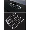 4 Pezzi Decorazione Rivestimento Maniglia Portiera Auto Adatta per Volvo XC60 XC90 S90 V90 2018 2019 2020 Accessori Cromati