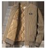 Men's Corduroy Cotton Baseball Collar Business Jacket - Warm Autumn/Winter Casual Fashion Top