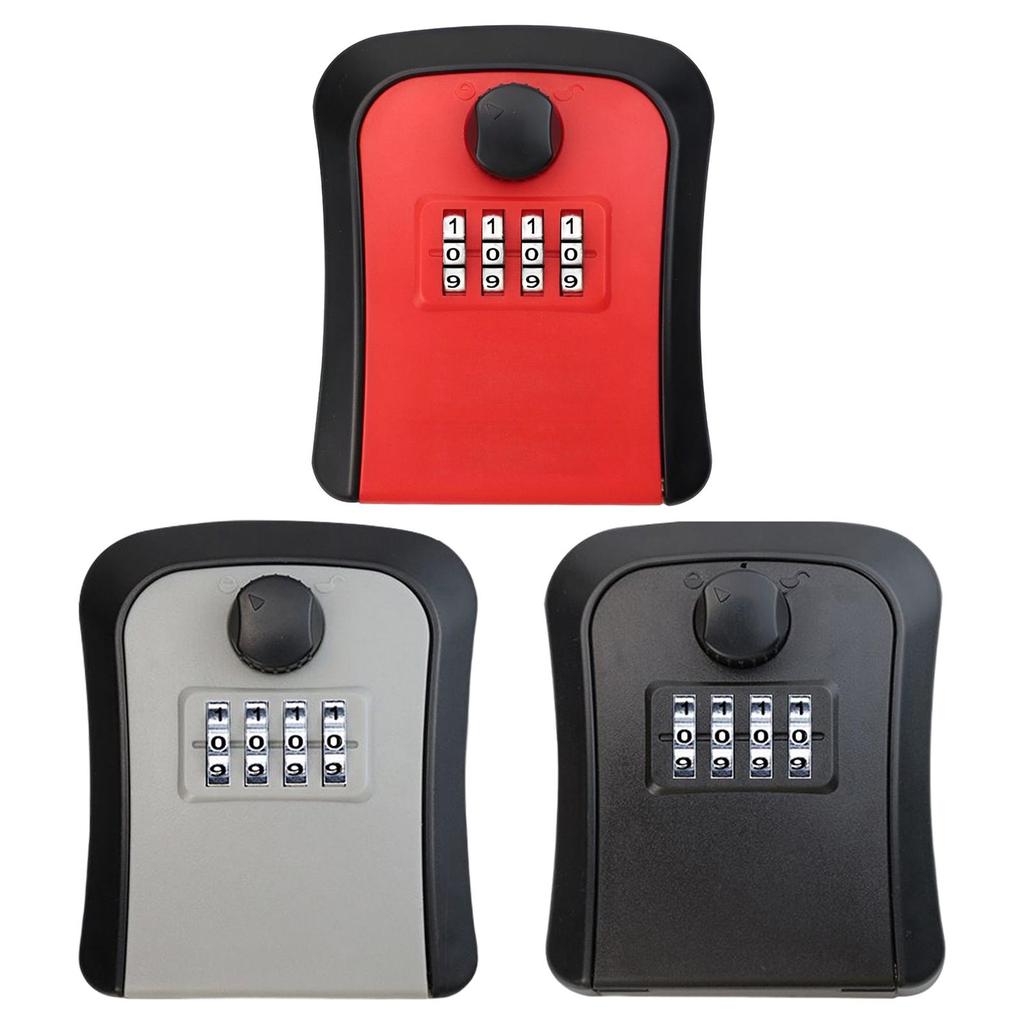 Portable Key Storage Lock Box Password Key Storage Case Combination Lock Box 4