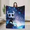 Hollow Knight The Knight Anime Plush Blanket for Kids  Soft Warm Flannel Throw for Sofa Couch Bed