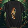 Tomb Raider Lara Croft Unisex Printed Cotton Tshirt Action Adventure Game Fan Graphic Tee Streetwear Casual Top For Gamers