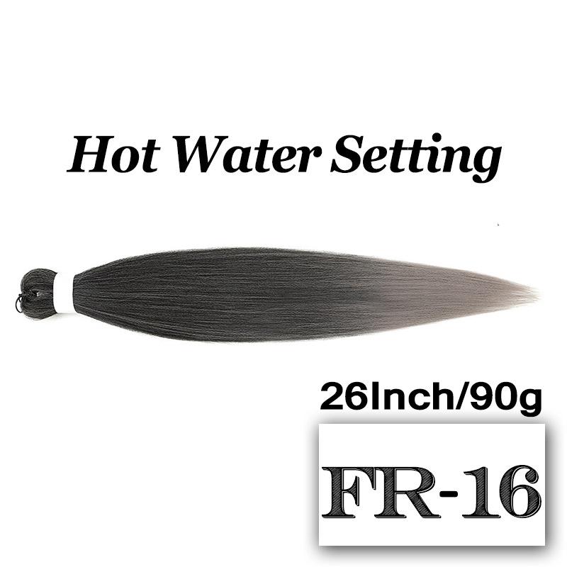 Braiding Hair Pre-stretched 26 Inch Hair Extensions for Afro Crochet Braids Synthetic Hair DIY Purple Pink Peach Red Jumbo Braid