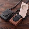 Rieibi Camera Case for Sony Fujifilm Ricoh GR GR LX9 LX10 G7X HS Camera Carrying Bag Cover with Strap Black not ZV1F/ZV1/ X-Half/X-HF1/ IV/GR IIIx/GR