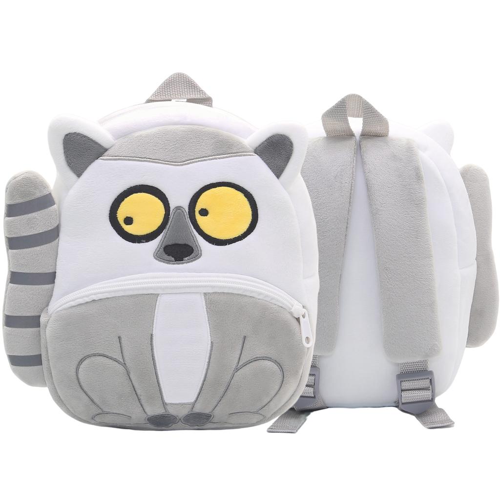 Cute Cartoon Animal Children's Backpack Stall Supply Backpack Kindergarten Plush Backpack Children's Bag Can Be Ordered