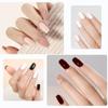 Weihnachts 10-Farben Gel Nagellack Set Nude Glitzer UV Gel Nagelkunst Kit Salon