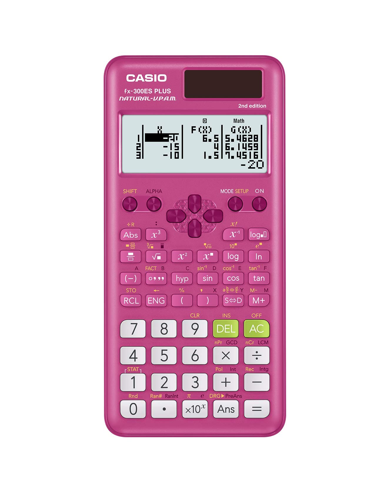 

Casio fx-300ESPLS2 Pink Научный калькулятор Розовый