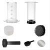 French Style Press Coffee Pot Portable Hand Pour Coffee Maker Coffee Machine Coffee Kettle  Camping