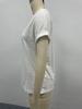 2025 Summer Women's Fashion Jacquard V-neck Short-sleeve Top