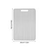 Double-Sided Titanium Kitchen Chopping Board Food Grade Kitchen Cutting Mat Portable Cutting Board Serving Tray for Vegetable