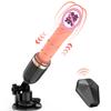 Wireless Remote Control Female Masturbator with Rotating Beads and Telescopic Vibrations for Self-Stimulation and Orgasm
