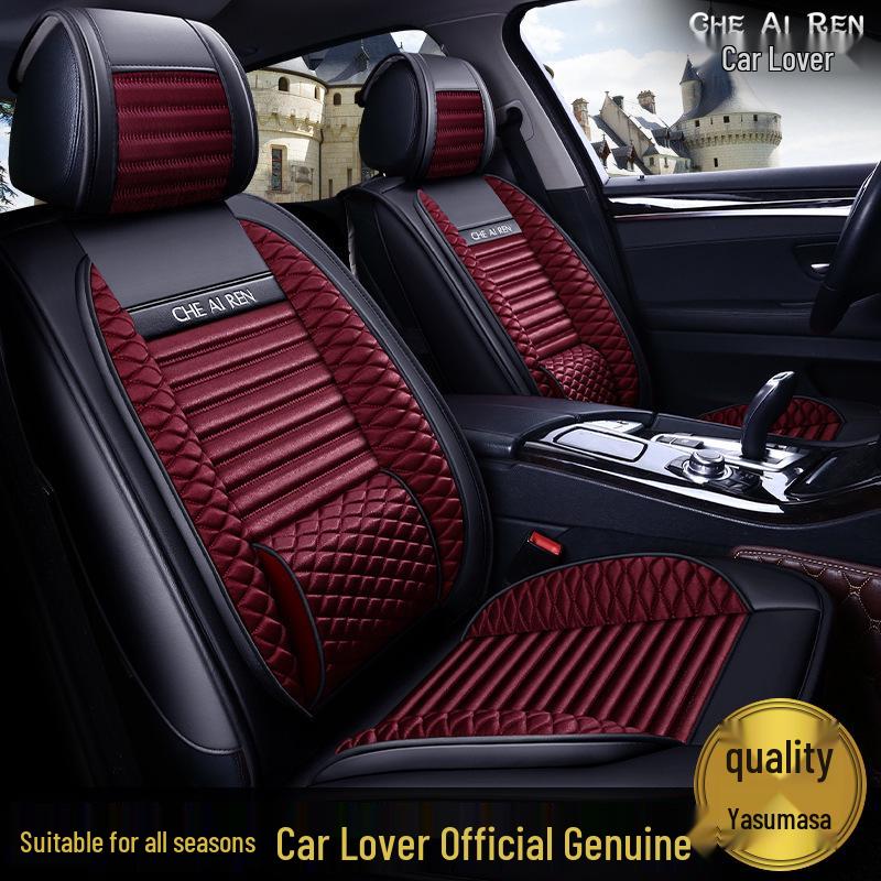 Haofeng Car Seat Cushion - All-Season Bright Cloth Seat Covers & Accessories