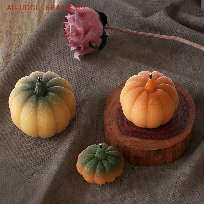 3D silikonová forma na dýni pro vonné svíčky Snadné vyjmutí z formy Halloweenové pryskyřičné formy Díkůvzdání Dárky