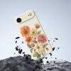 For iPhone 17 Air Case Beautiful Flowers Pattern Printing Straight Edge TPU Phone Back Cover