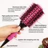 Barbershop Round Tube Curly Hair Rollers Hair Comb for Barber Salon Hair Brush Styling Hairbrush Hairdressing Combs Beauty Tools