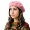 RongGuang High-Quality Winter Warm Unisex Wool Beret Hat for Sports and Fashion