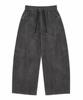 GRAYBLVD Laban Washed Curved Pants (Charcoal)