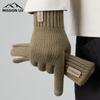 MISSION UV Men's Warm Thick Knit Touchscreen Gloves MUS091