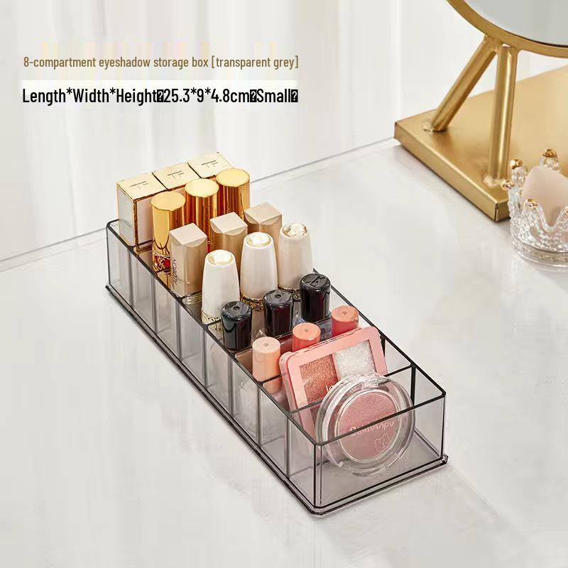 

Настольный многофункциональный органайзер для косметики: Губная помада, Лак для ногтей, Палетка теней для век и Полка для хранения