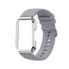 Silikonrem med metallskyddsfodral för Huawei Band 11 / Band 11 Pro Ersättningsarmband för Smartklocka