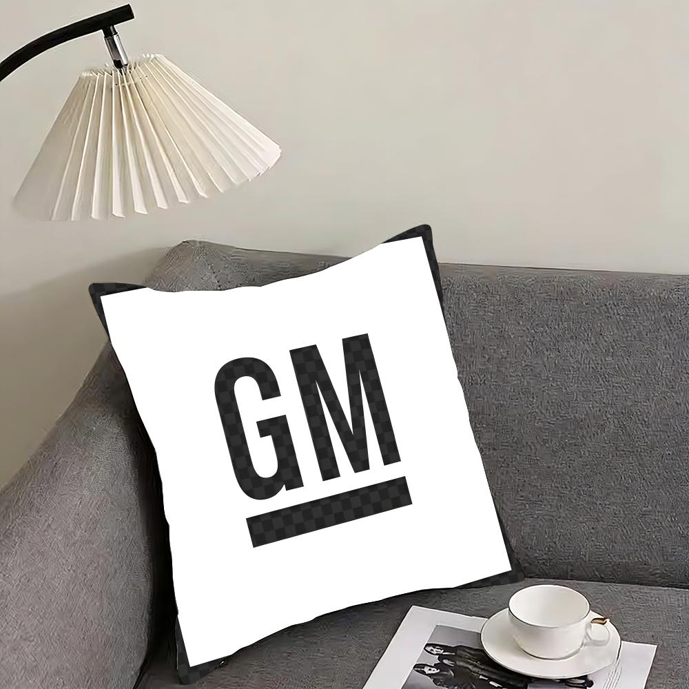 GGeneral MMotors Cushion Cover Pillowcase Ultra Soft Skin Friendly Fabric Cloud Like Comfort Concealed Zipper