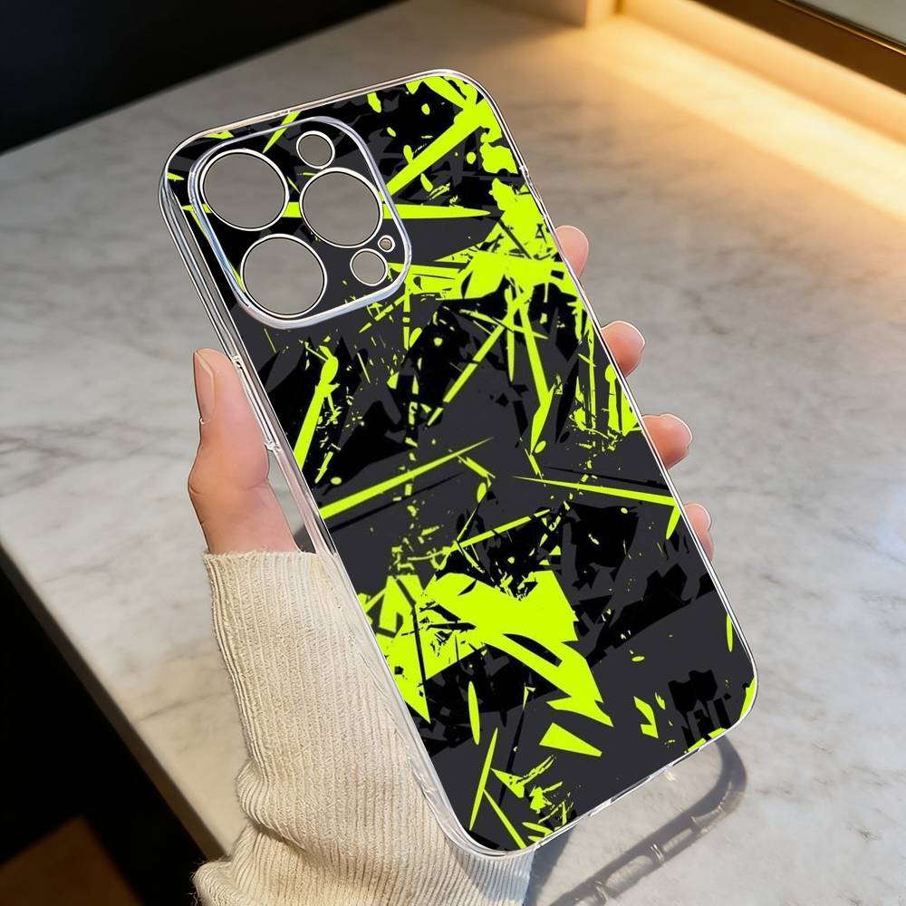 G-Graffiti Art Cool Thing  Phone Case For iPhone 17 16 15 14 13 12 11 Mini Pro Max Plus Transparent Cover