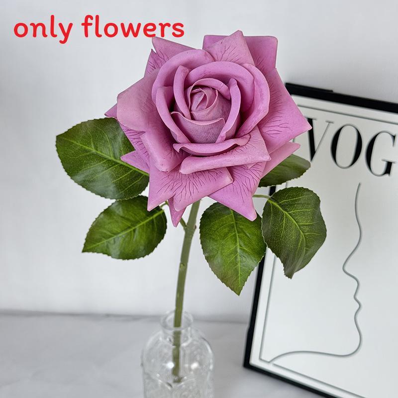 

Flower With Rose Silkprinted Leaves For Event Wedding And Hotel Entrance