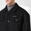 Dancing with Wolves Men's Graphene Striped Wool Blend Jacket