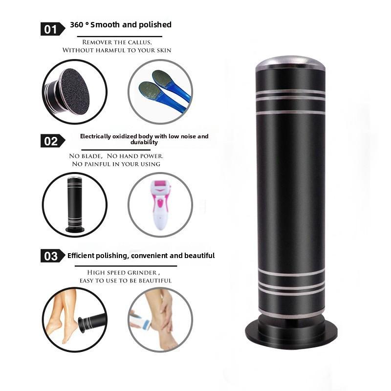 Elektrische Fußfeile Fußpflegegerät mit Hornhautentferner für Heimpediküre