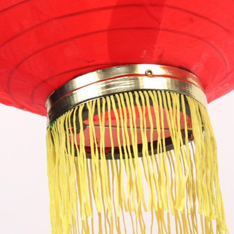 Chinesische Laternen Dekoration für Chinesisches Neujahr Frühlingsfest Hochzeit Stoff Hängende Laternen Lampenfest Feier