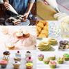 Piping Bags for Cake, 100pcs Disposable Pastry Bags Icing Piping Bags for Cupcake Cookies, Good for Decorating Cakes