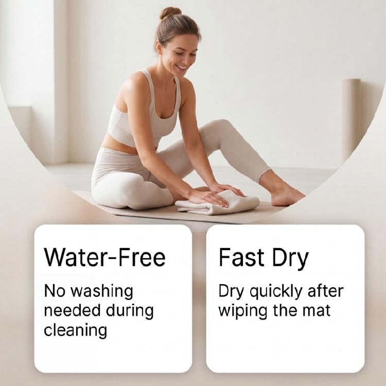 Efficient Quick Drying Foaming Cleaner For Yoga Mats 120ml Dirt And Sweat Removal Odor Control Sport Exercise Mat Cleaning Solution