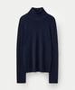 UMARMUNG Weightless Wool Turtle Neck Pullover_Deep Sea